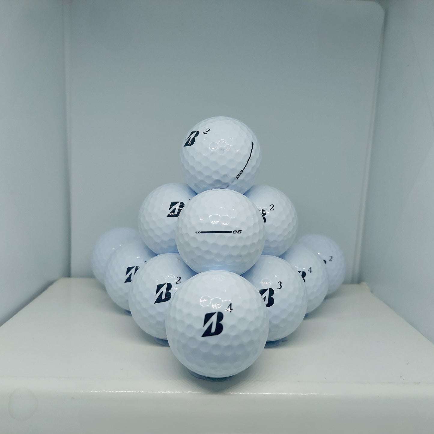 Bridgestone E6 White 12 A Grade Balls Grade