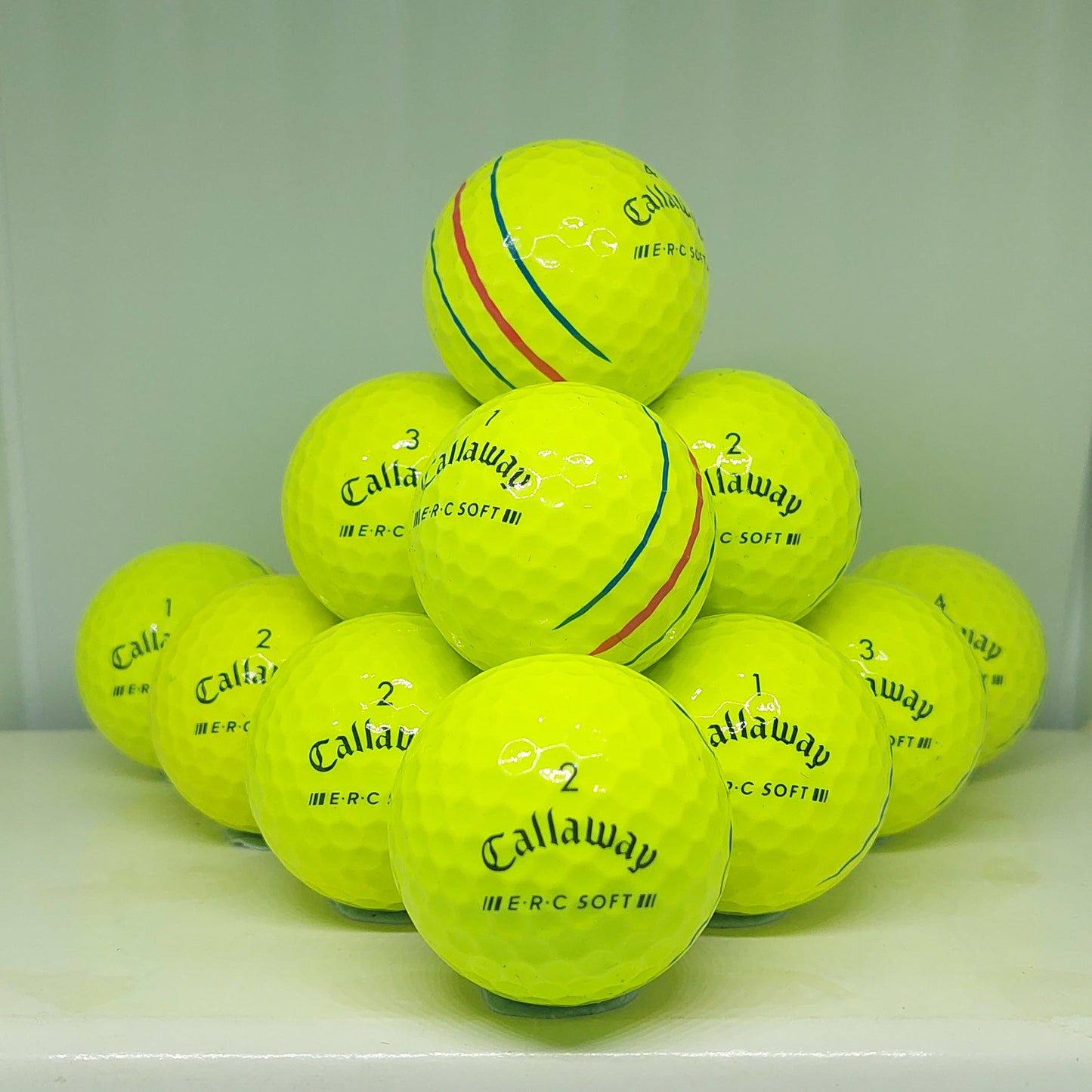 Callaway ERC Soft Fluro Triple Track 12 A Grade Balls Grade