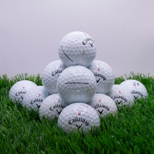 Callaway Chrome Soft X LS Used Golf Balls | A & B Grades | All Variants