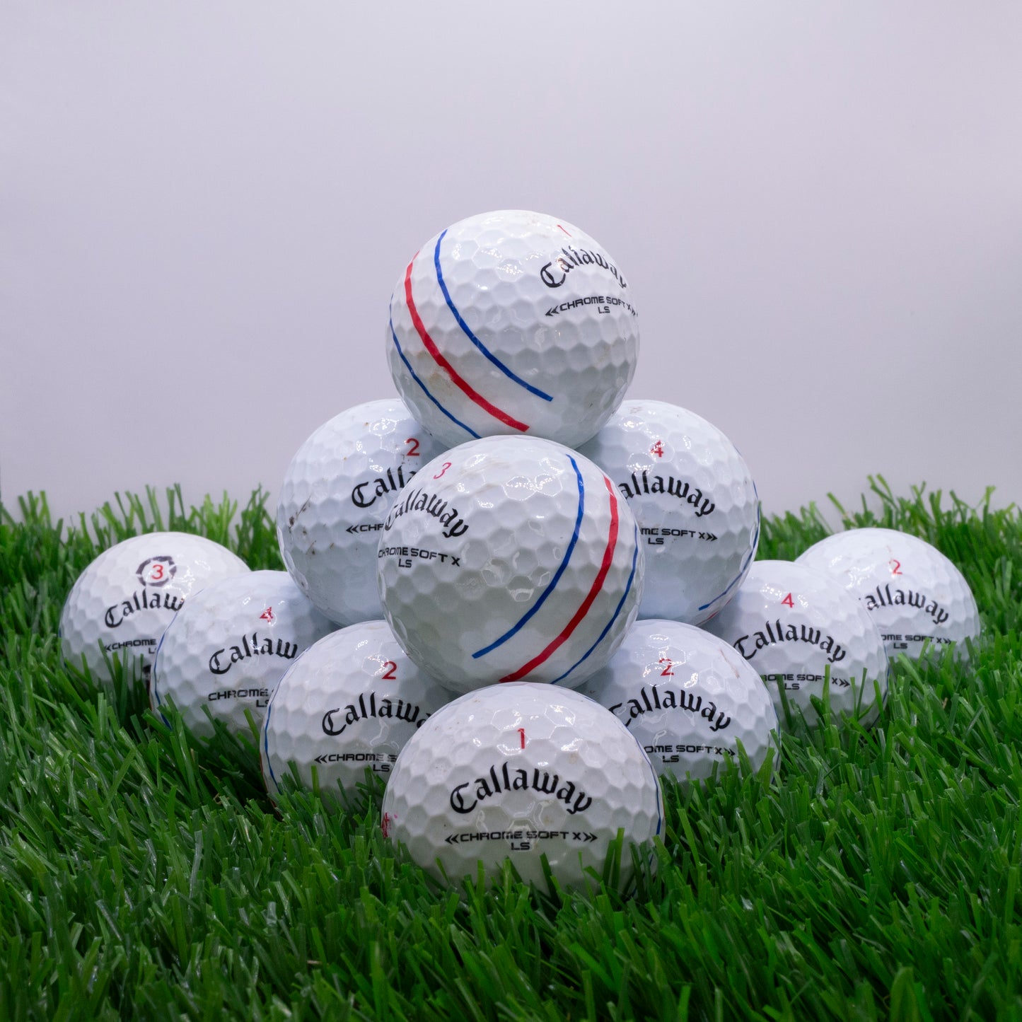 Callaway Chrome Soft X LS Used Golf Balls | A & B Grades | All Variants