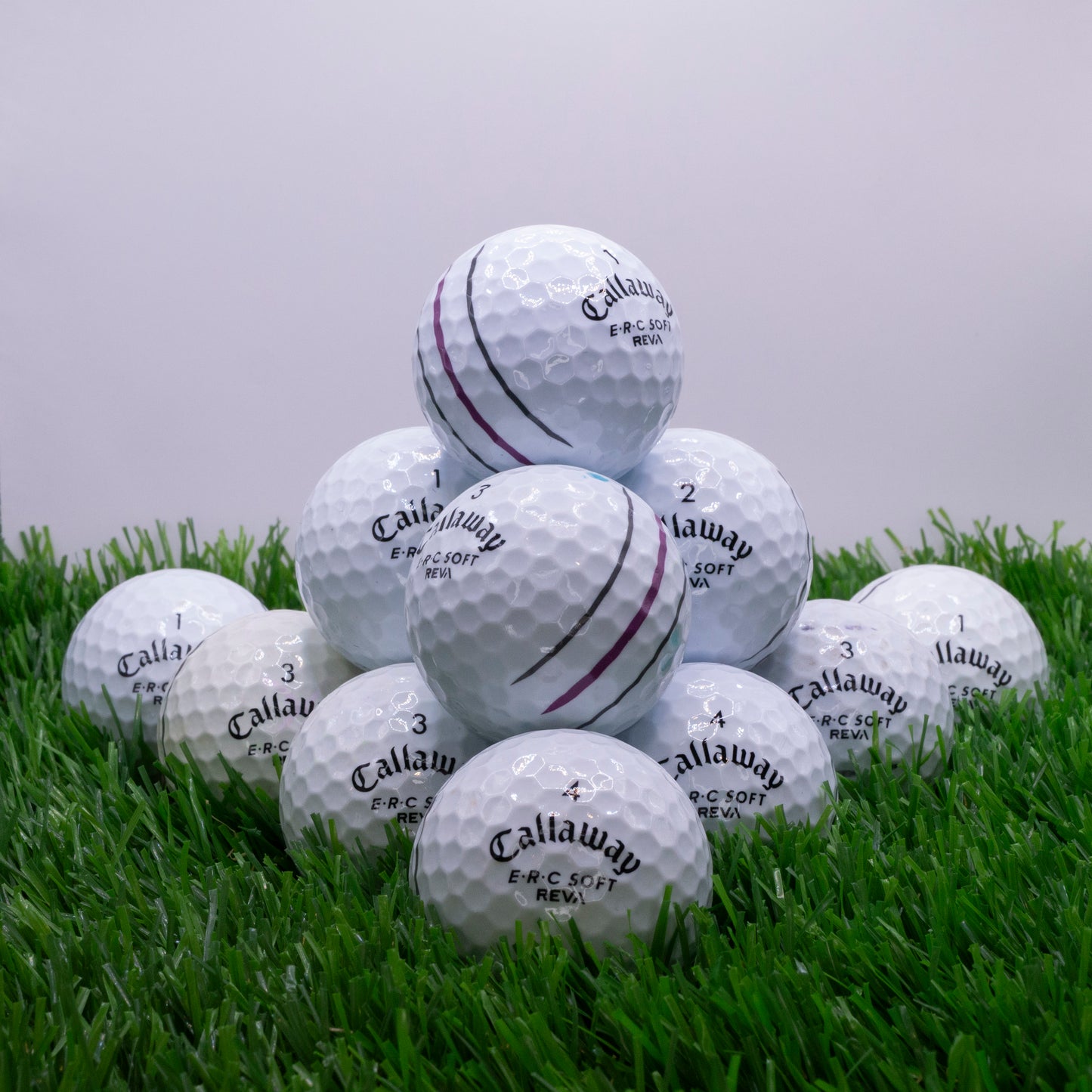Callaway ERC Soft REVA Used Golf Balls | A & B Grades | All Variants