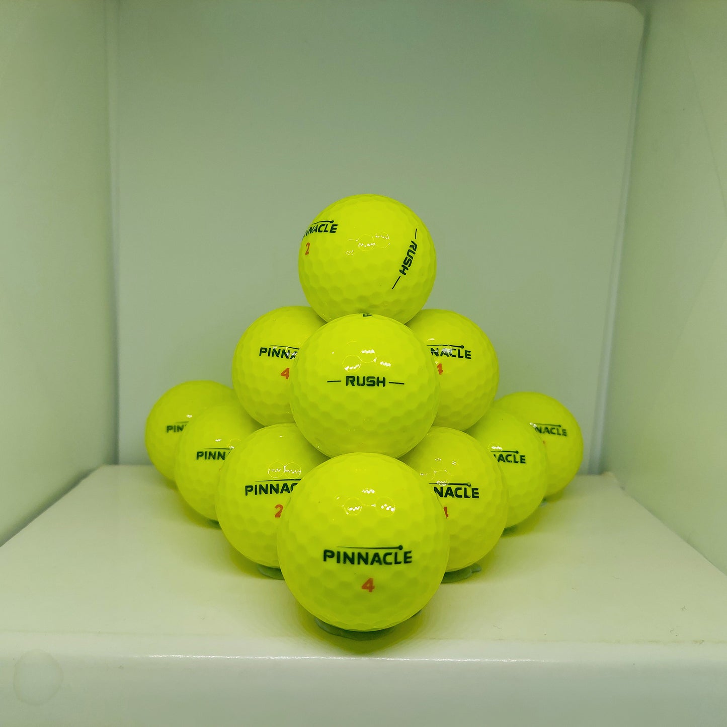 Pinnacle Rush Fluro 12 A Grade Balls Grade