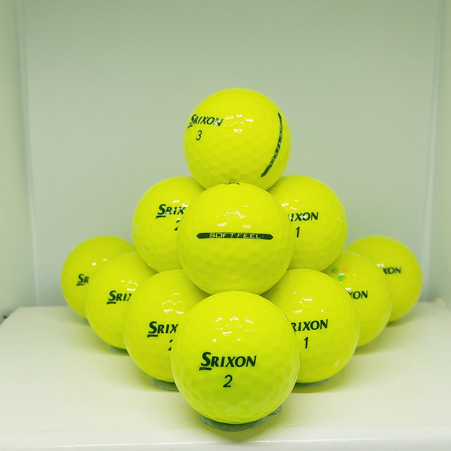 Srixon Softfeel Fluro 12 A Grade Balls Grade