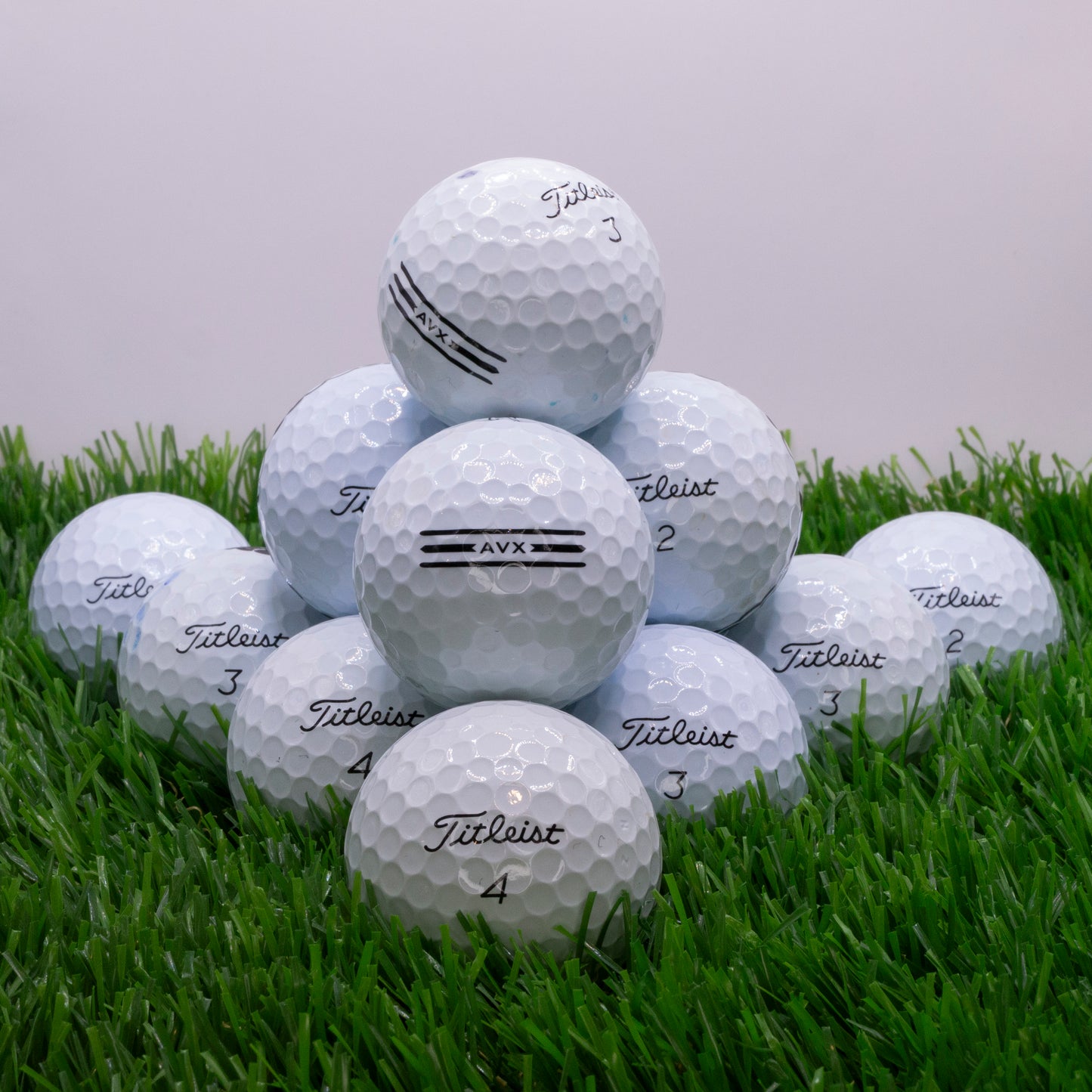Titleist AVX Used Golf Balls | A & B Grades | All Variants