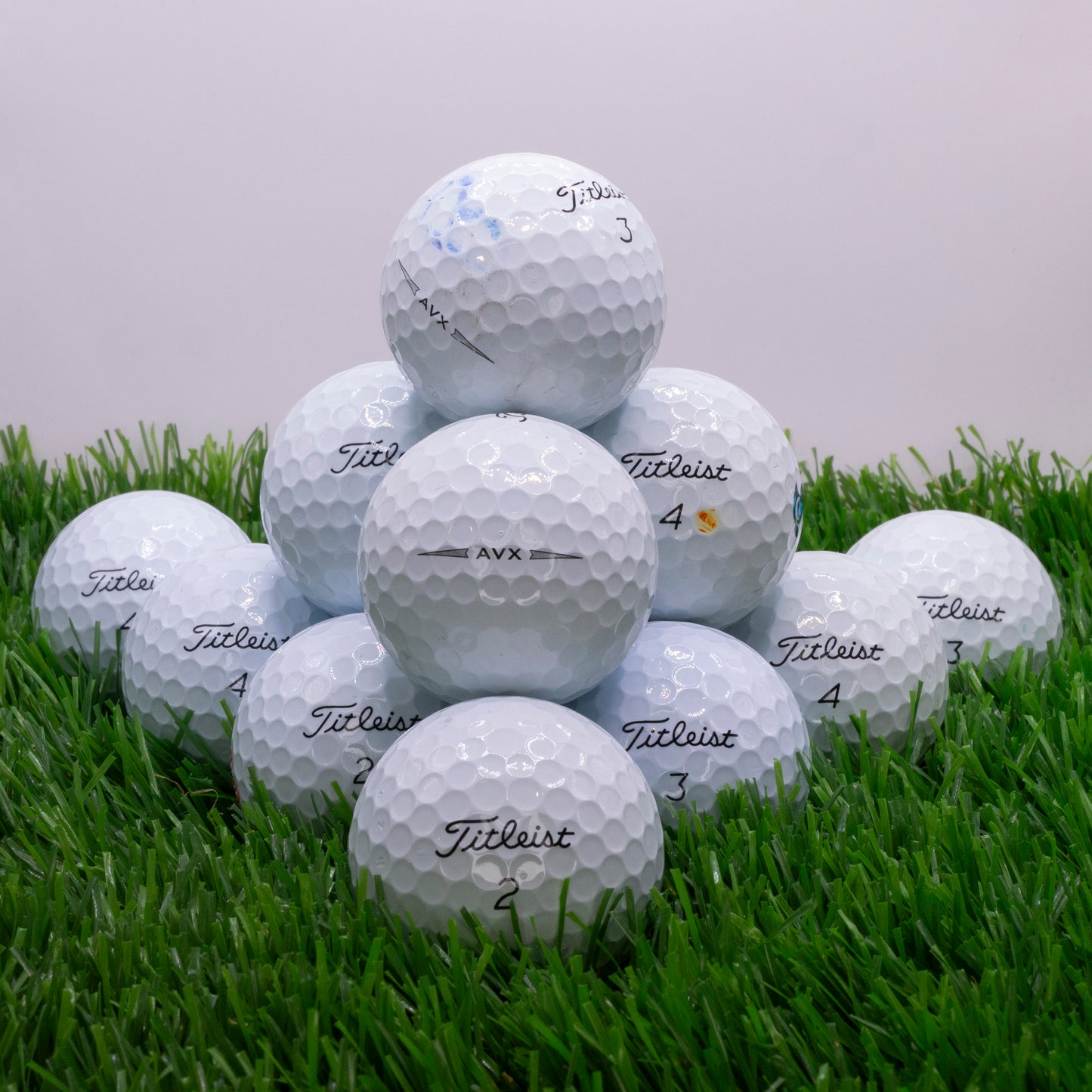 Titleist AVX Used Golf Balls | A & B Grades | All Variants