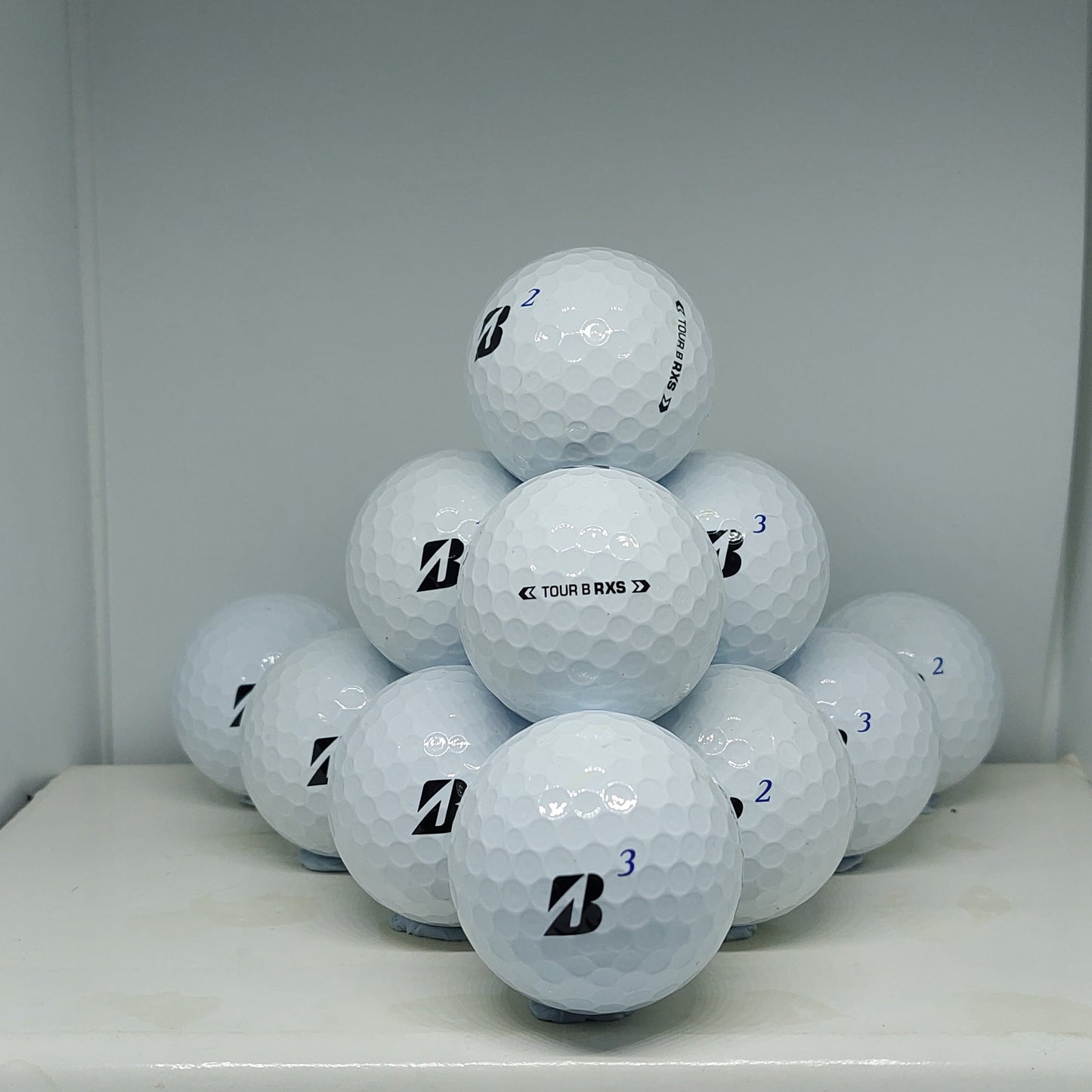 Bridgestone Tour B RXS White 12 A Grade Balls Grade