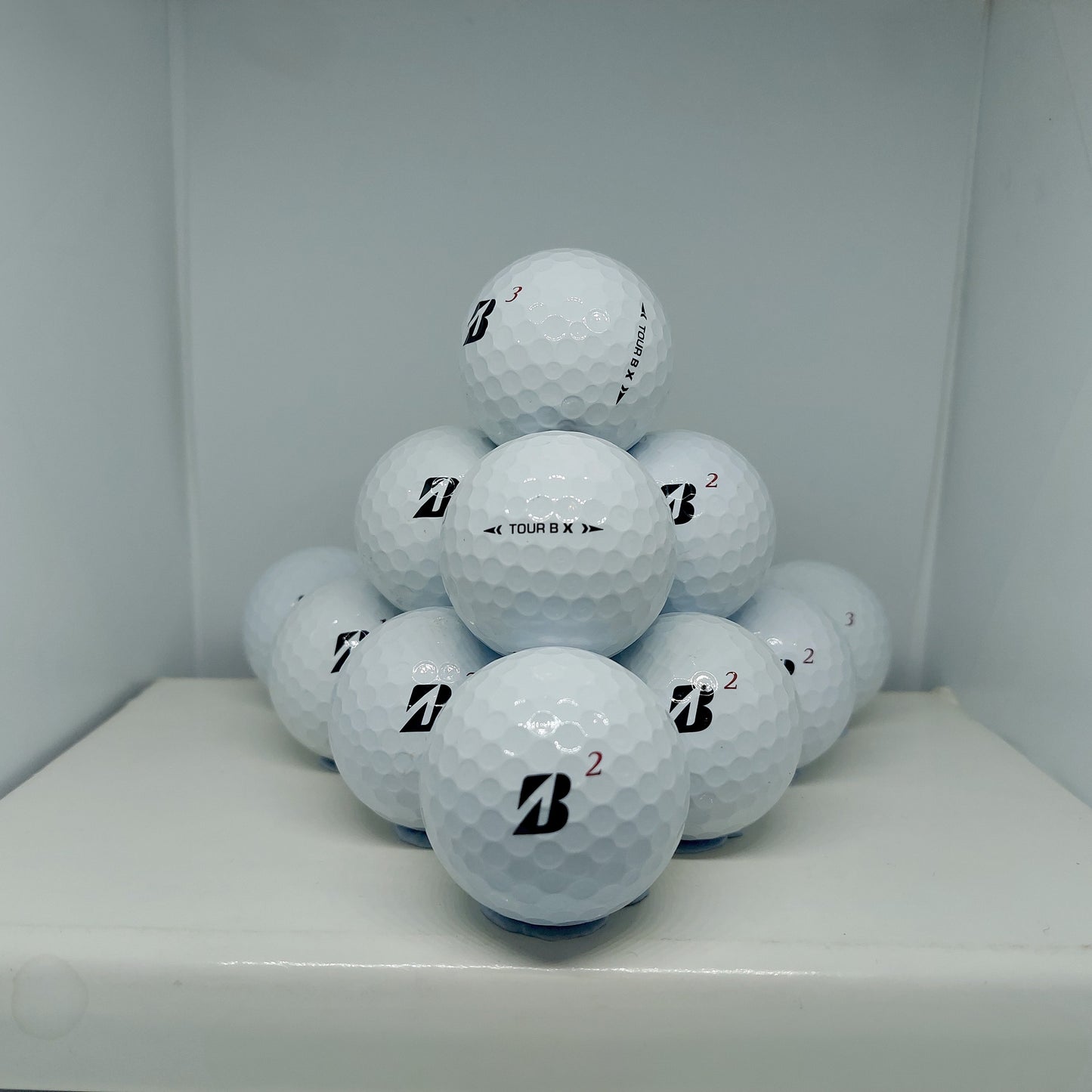 Bridgestone Tour B BX White 12 A Grade Balls Grade