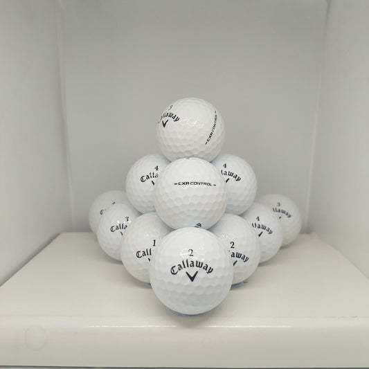 Callaway CXR Control White 12 A Grade Balls Grade