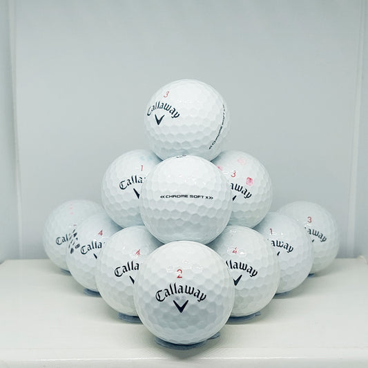 Callaway Chrome Soft X 12 A Grade Balls Grade