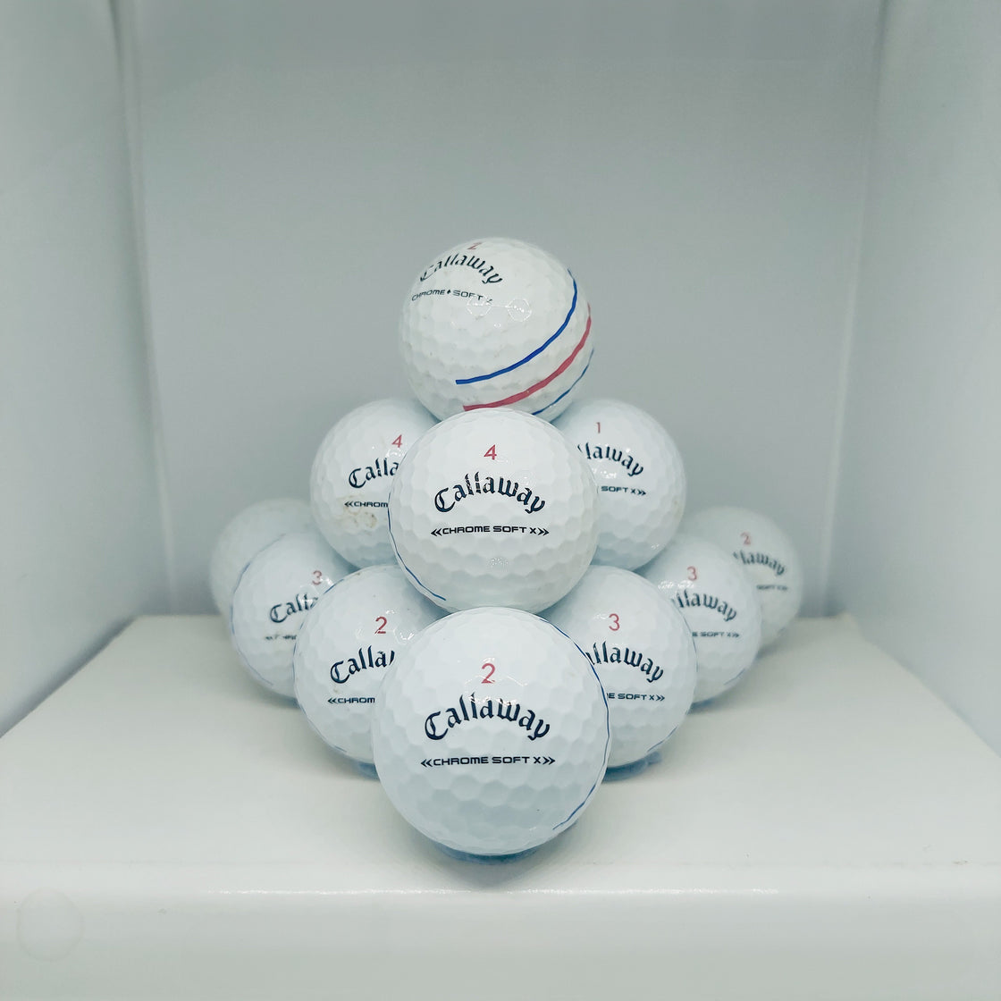 Callaway Chrome Soft X White Triple Track