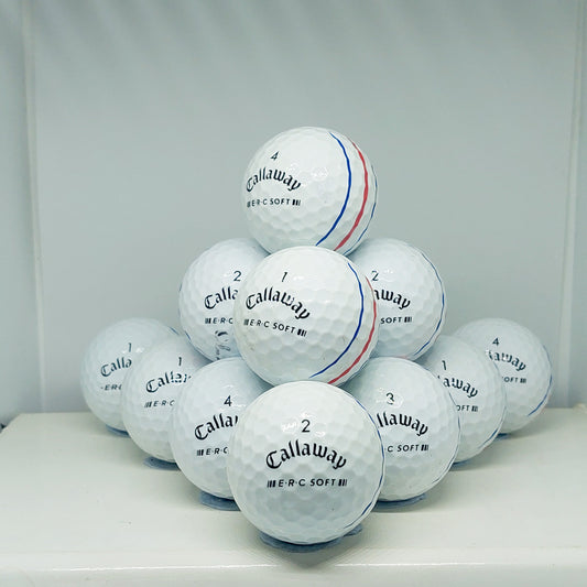 Callaway ERC Soft White Triple Track 12 A Grade Balls Grade
