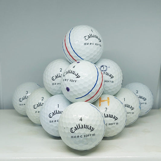 Callaway ERC Soft White Triple Track 12 A Grade Balls Grade