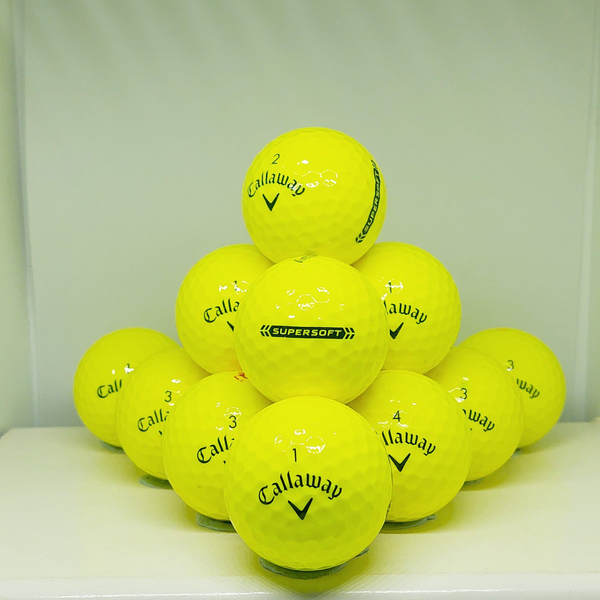 Callaway Supersoft Fluro 12 A Grade Balls Grade