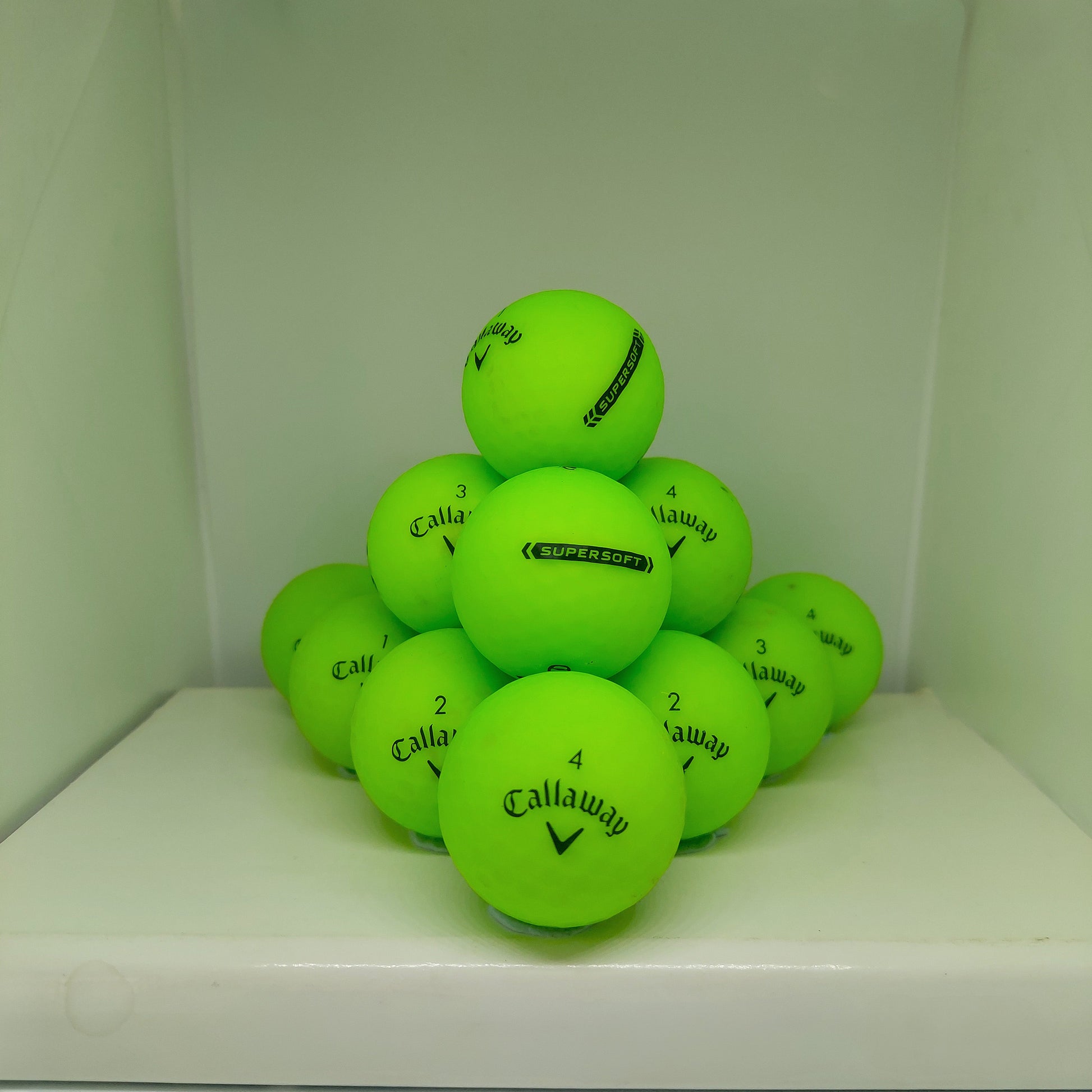 Callaway Supersoft Green Matte 12 A Grade Balls Grade