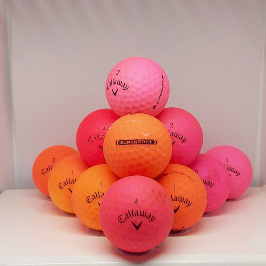 Callaway Supersoft Various Matte 12 B/Practice Grade Balls Grade