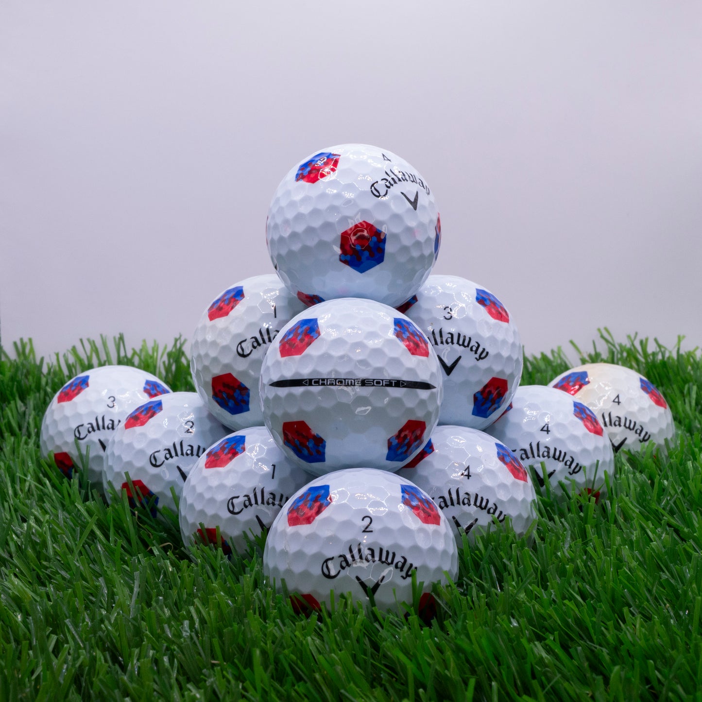 Callaway Chrome Soft Used Golf Balls | A & B Grades | All Variants