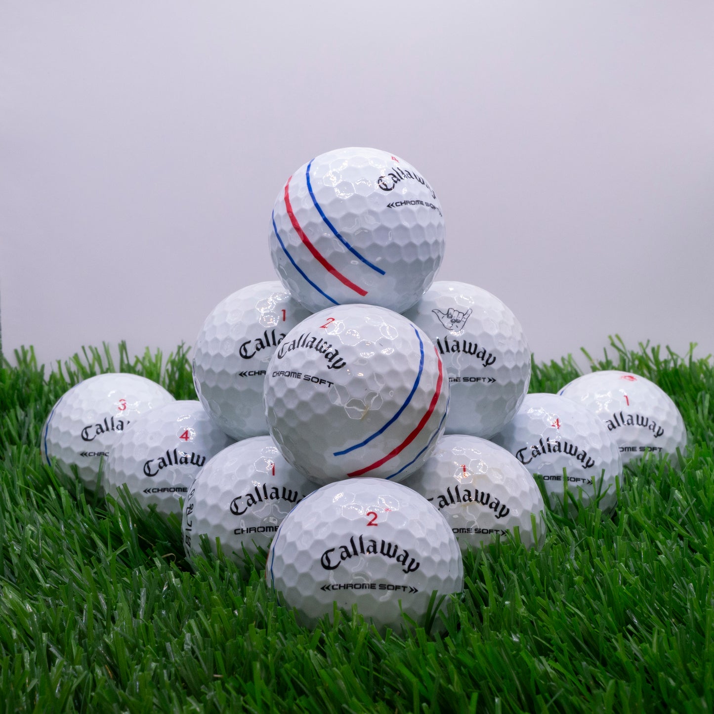 Callaway Chrome Soft Used Golf Balls | A & B Grades | All Variants