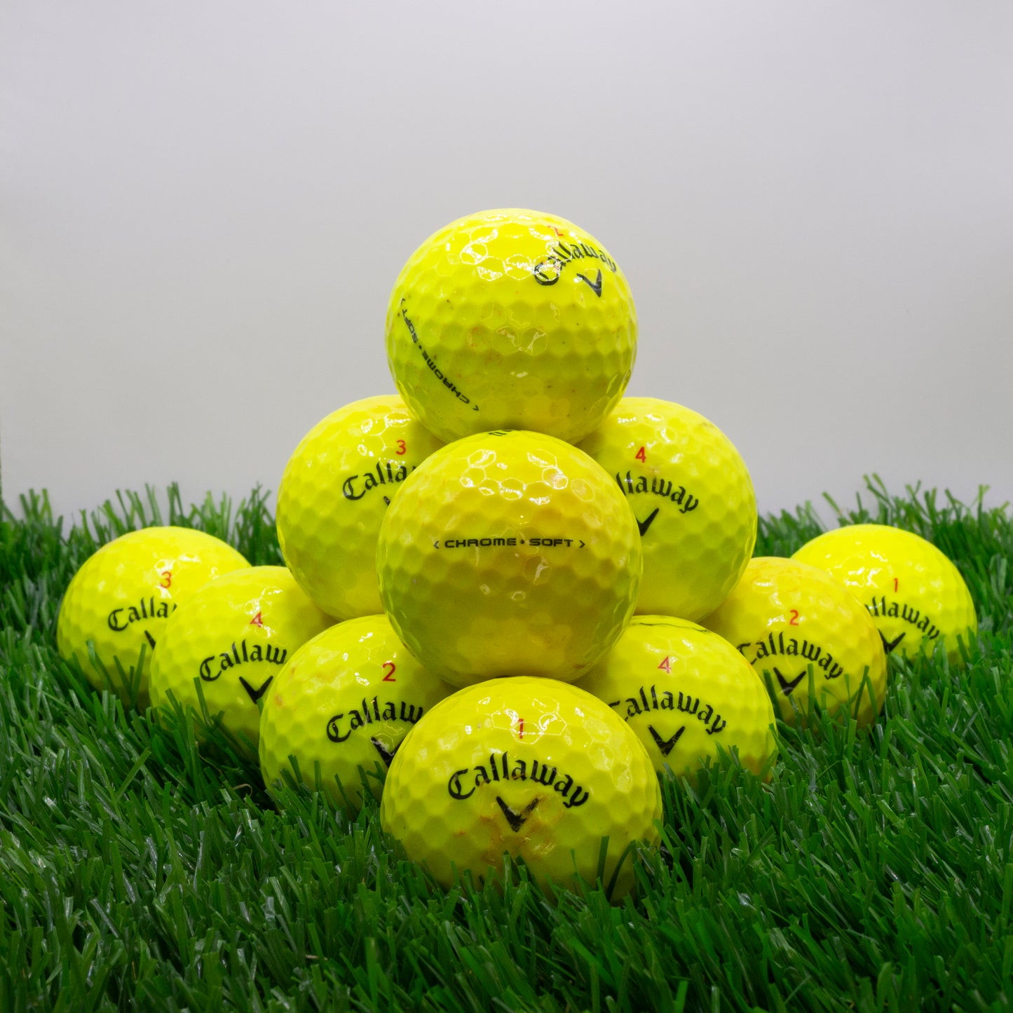 Callaway Chrome Soft Used Golf Balls | A & B Grades | All Variants