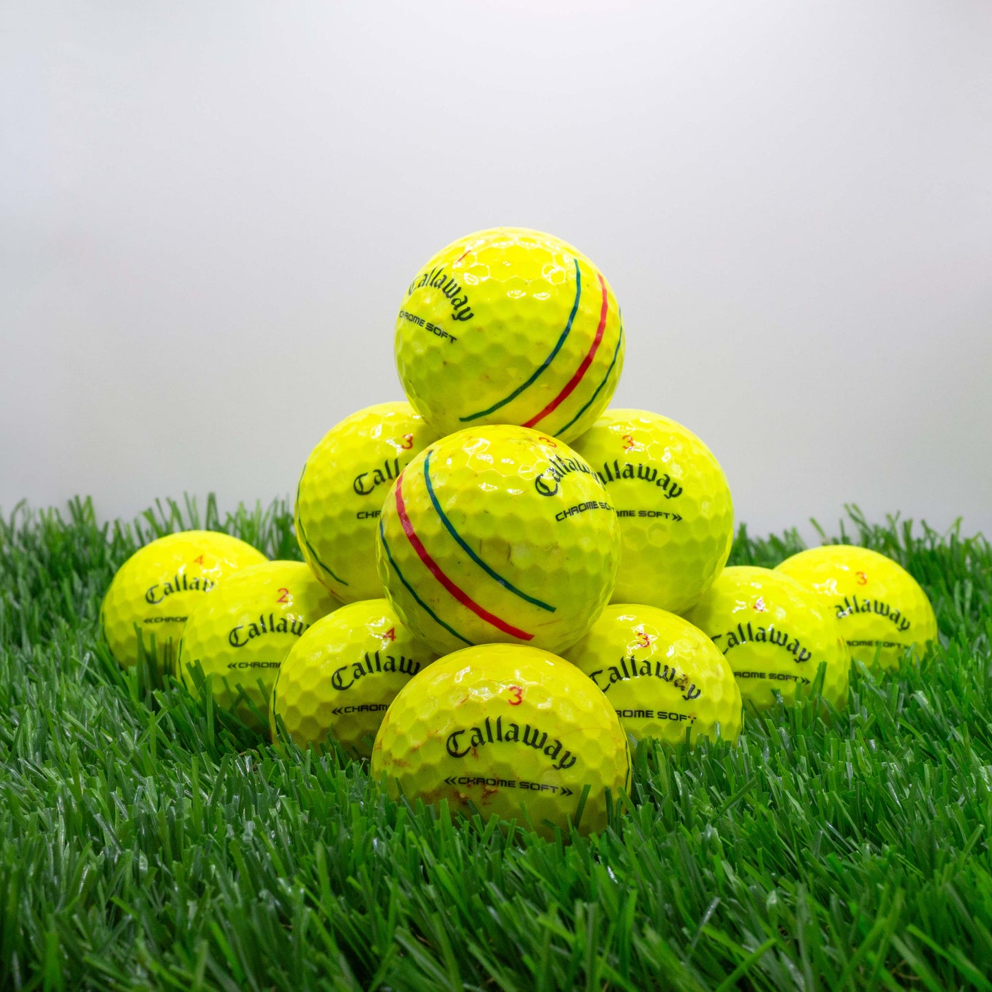 Callaway Chrome Soft Used Golf Balls | A & B Grades | All Variants