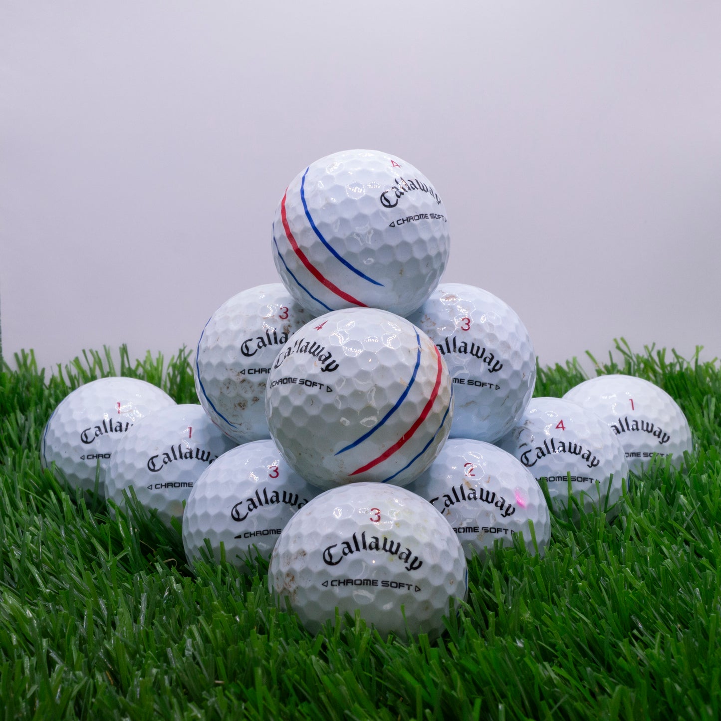 Callaway Chrome Soft Used Golf Balls | A & B Grades | All Variants