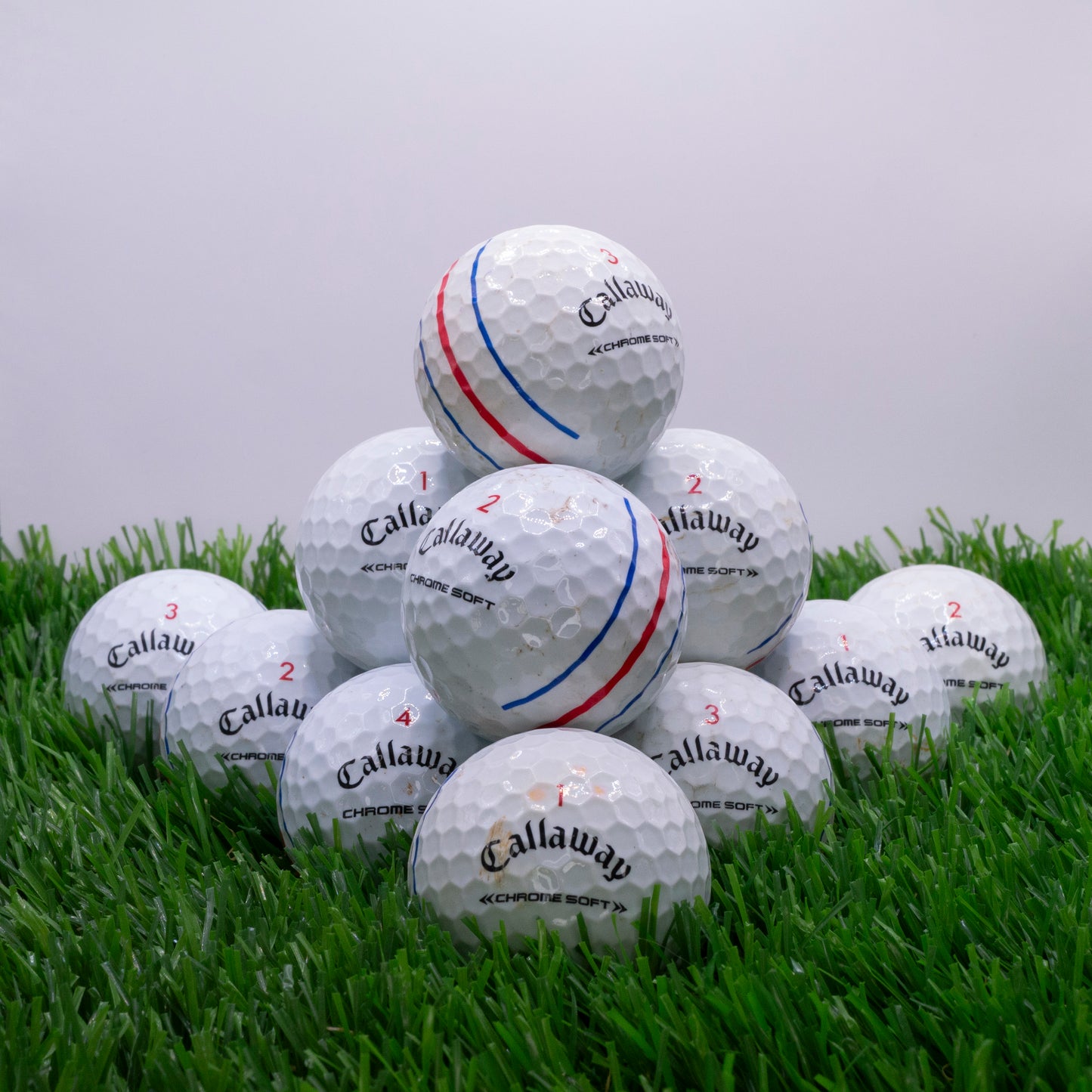 Callaway Chrome Soft Used Golf Balls | A & B Grades | All Variants
