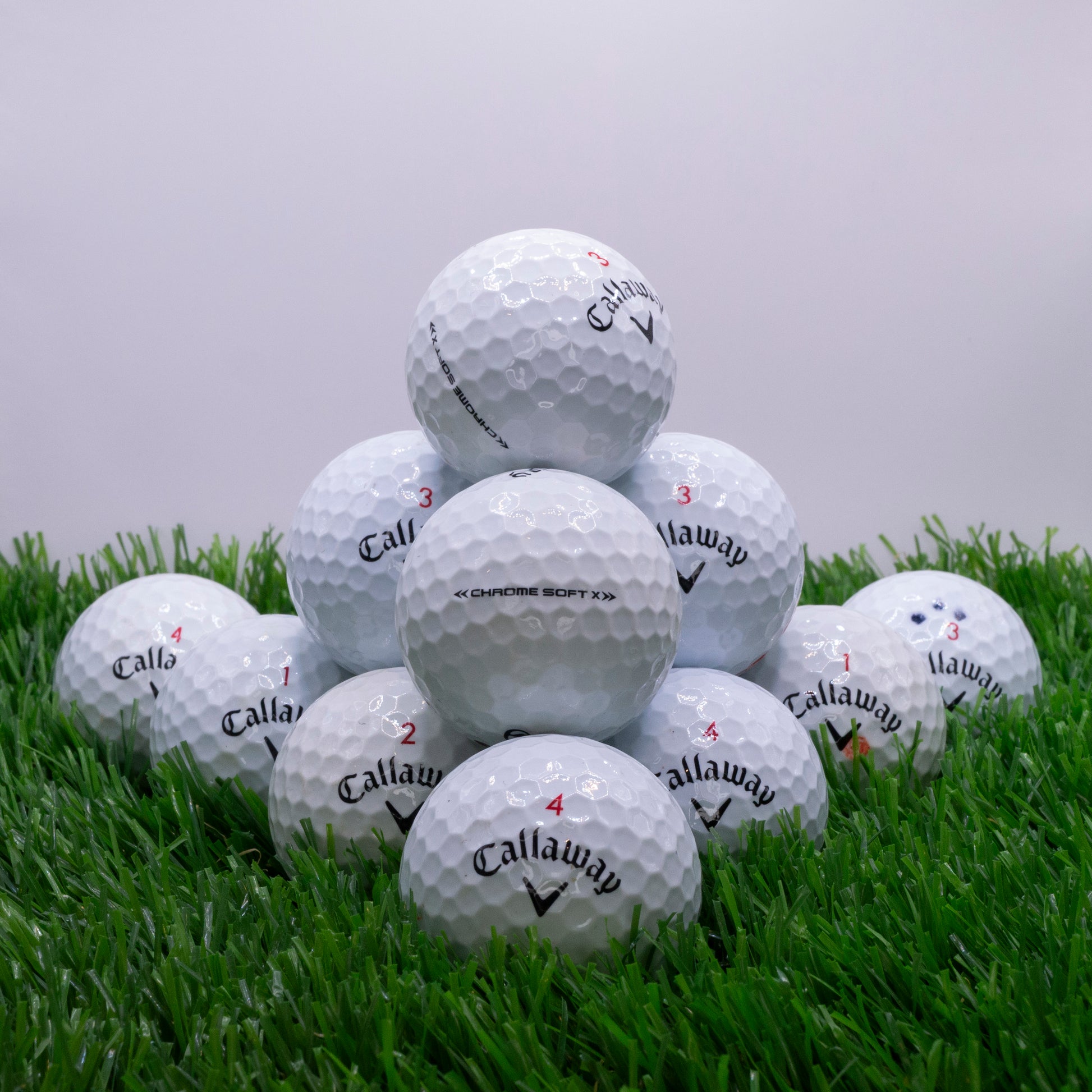 Callaway Chrome Soft X Used Golf Balls | A & B Grades | All Variants