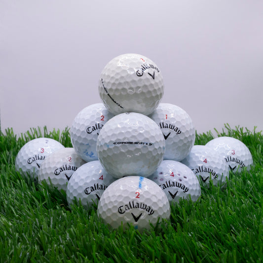 Callaway Chrome Soft X Used Golf Balls | A & B Grades | All Variants