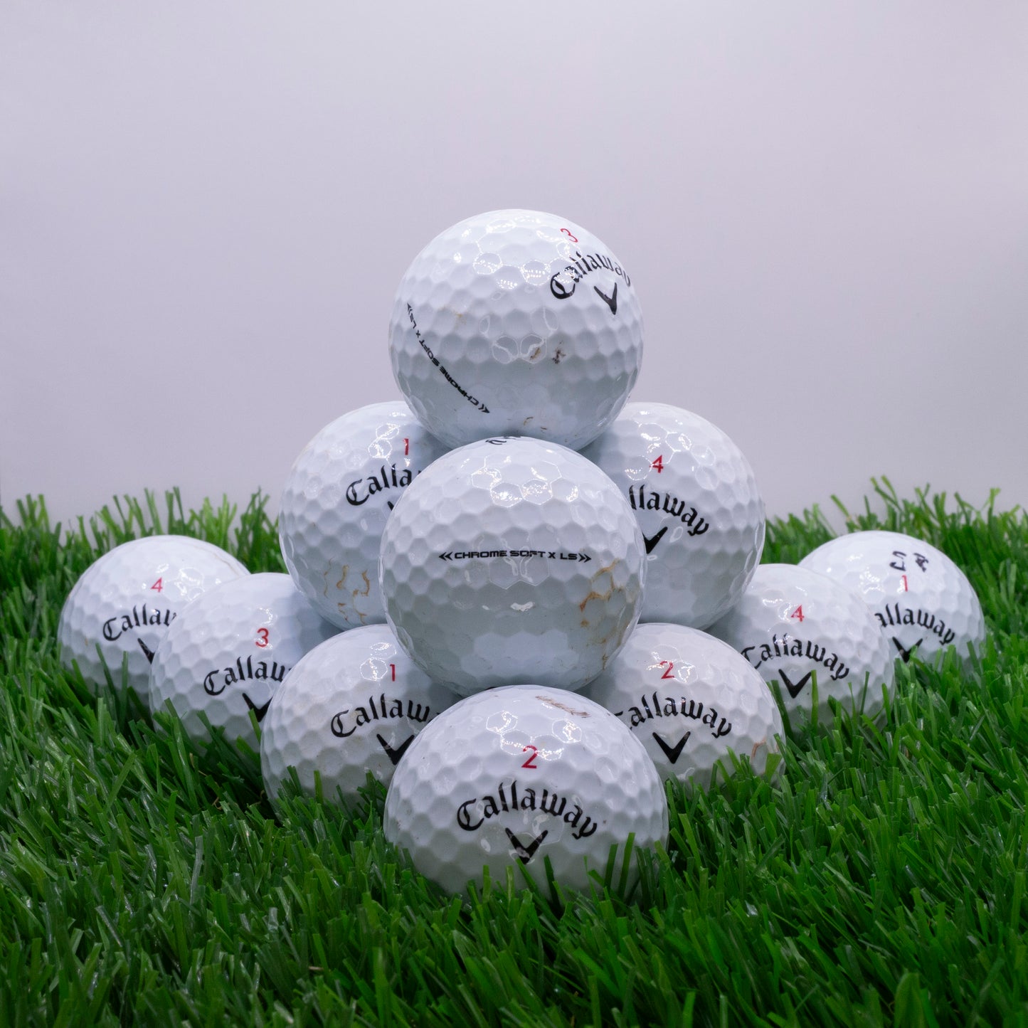 Callaway Chrome Soft X LS Used Golf Balls | A & B Grades | All Variants