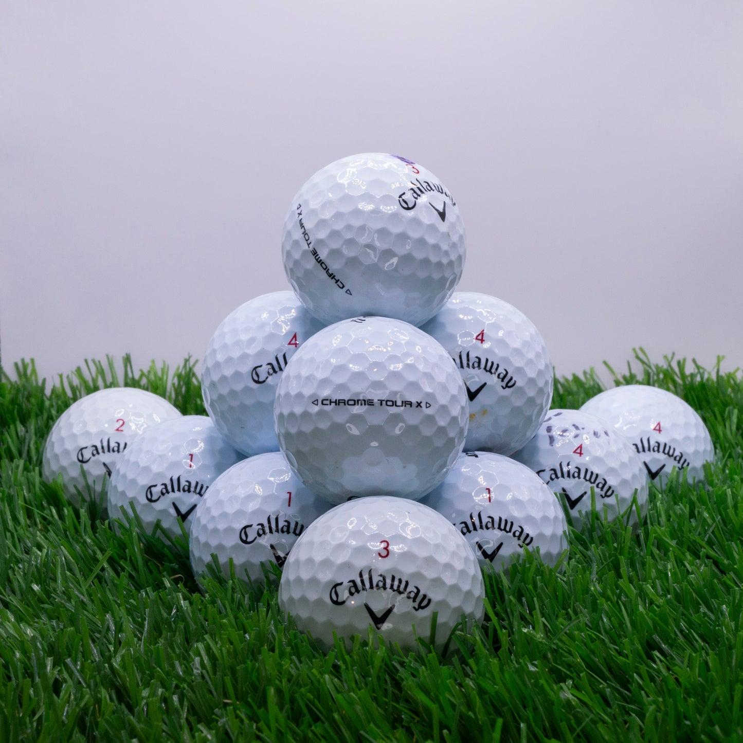 Callaway Chrome Tour X Used Golf Balls | A & B Grades | All Variants