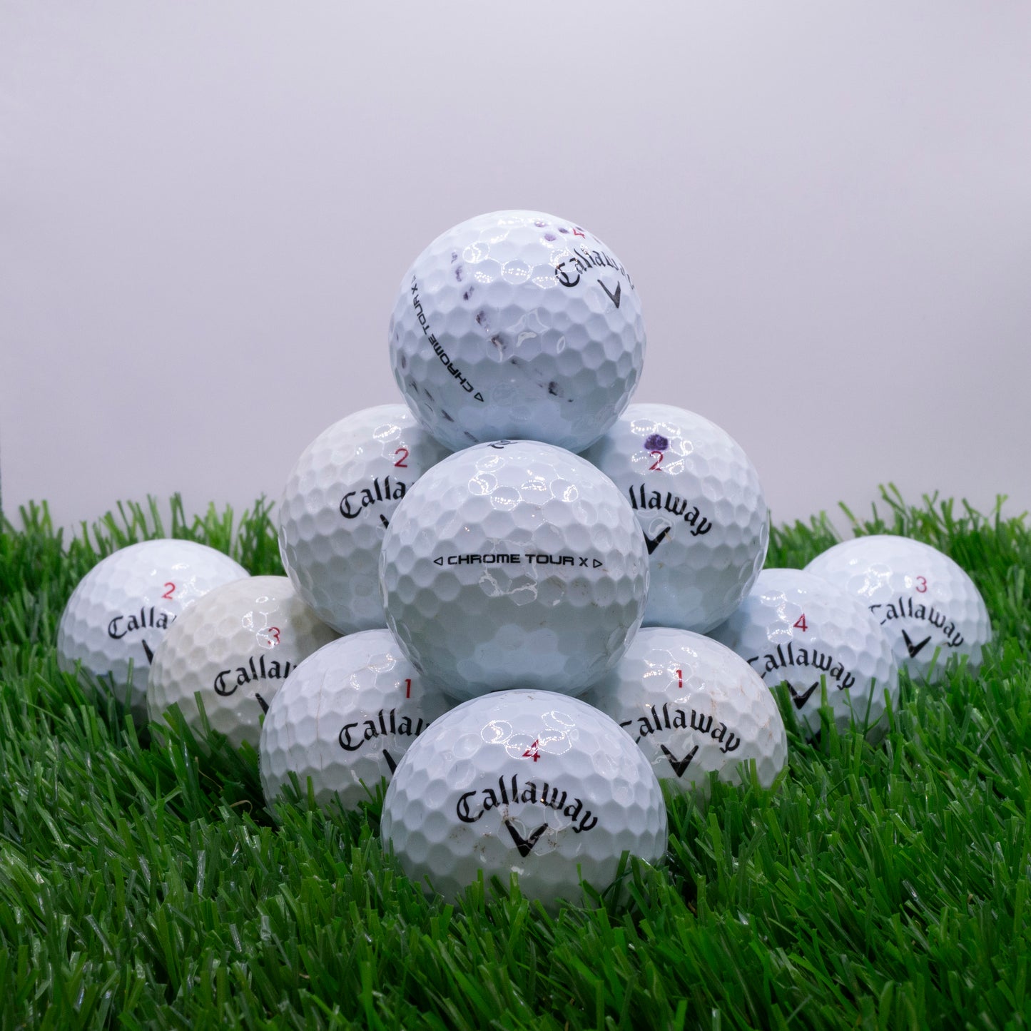 Callaway Chrome Tour X Used Golf Balls | A & B Grades | All Variants