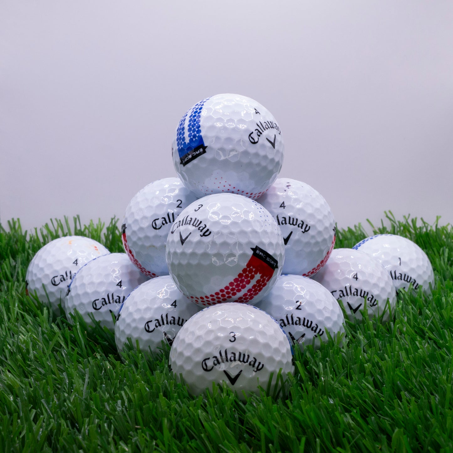 Callaway ERC Soft Used Golf Balls | A & B Grades | All Variants
