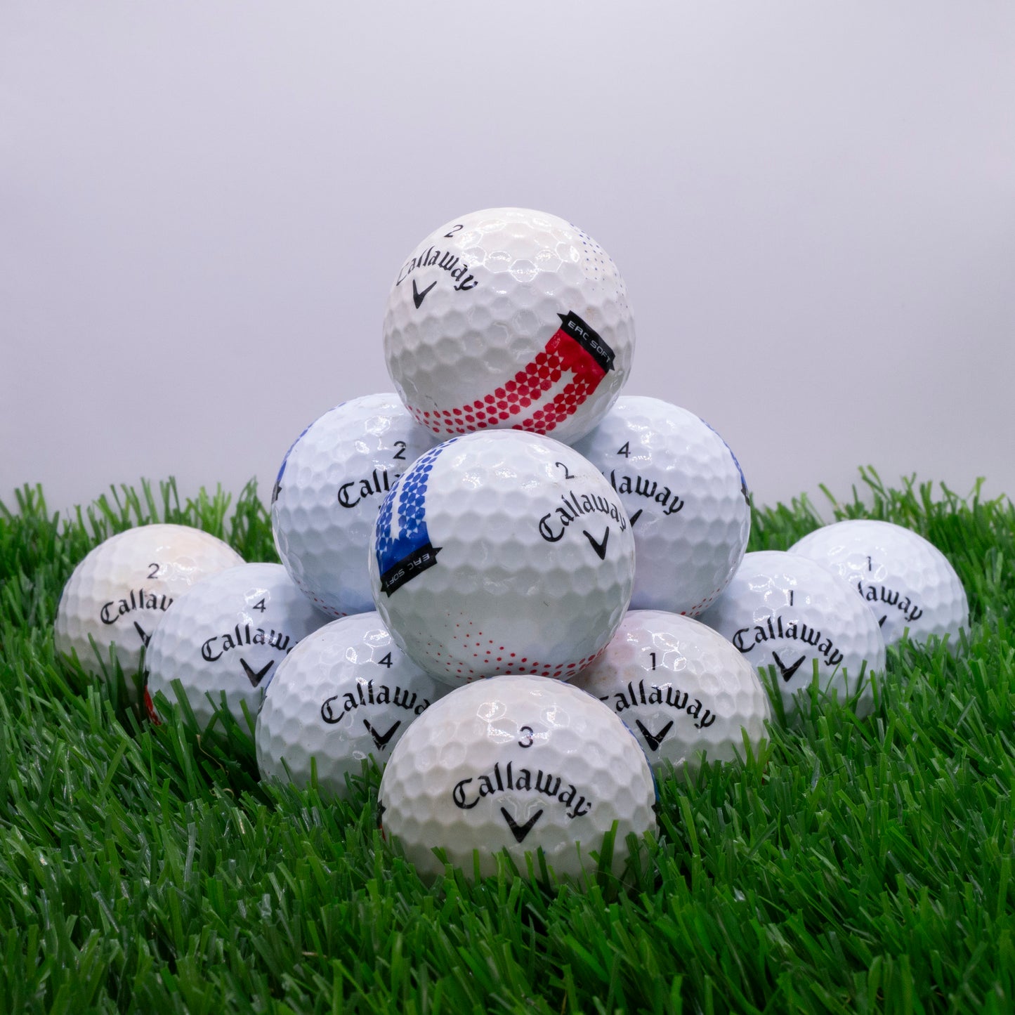 Callaway ERC Soft Used Golf Balls | A & B Grades | All Variants
