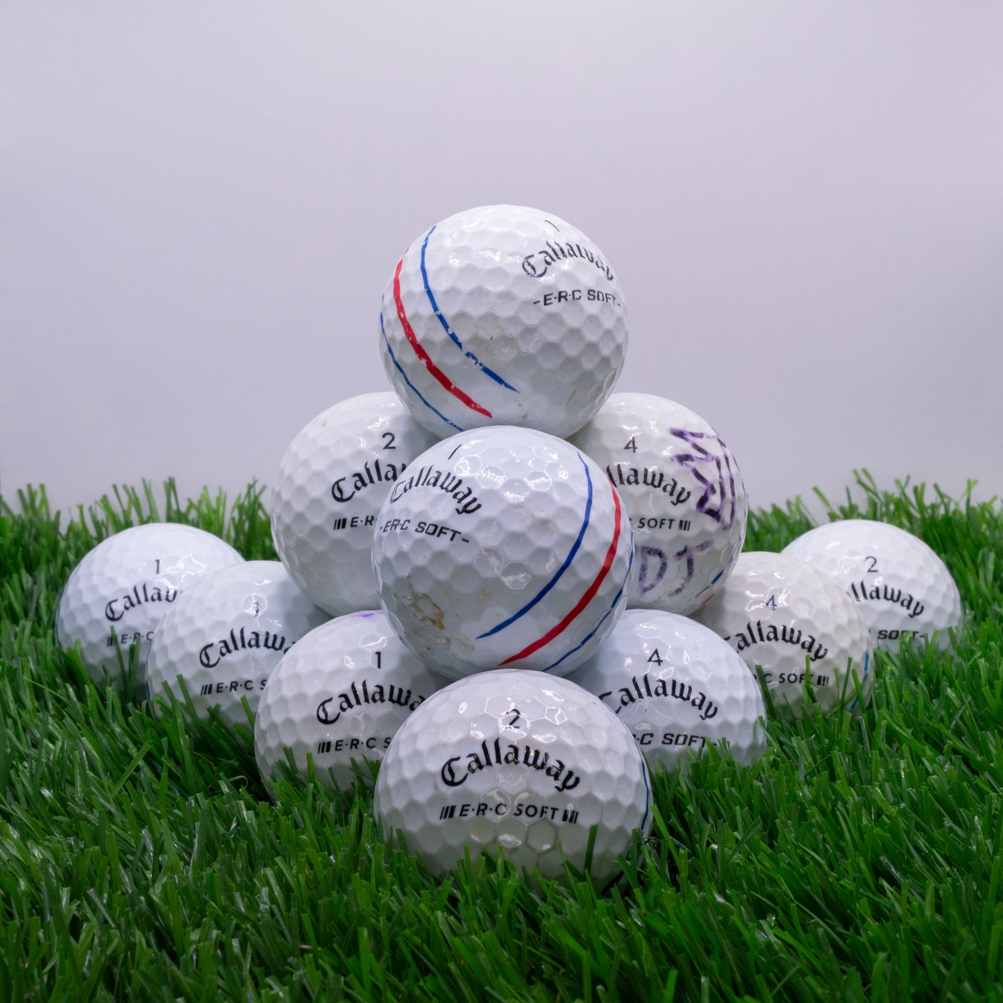 Callaway ERC Soft Used Golf Balls | A & B Grades | All Variants