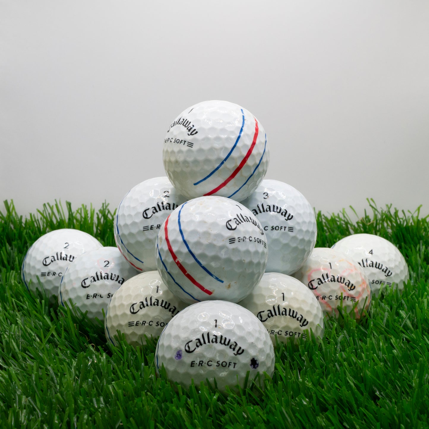 Callaway ERC Soft Used Golf Balls | A & B Grades | All Variants