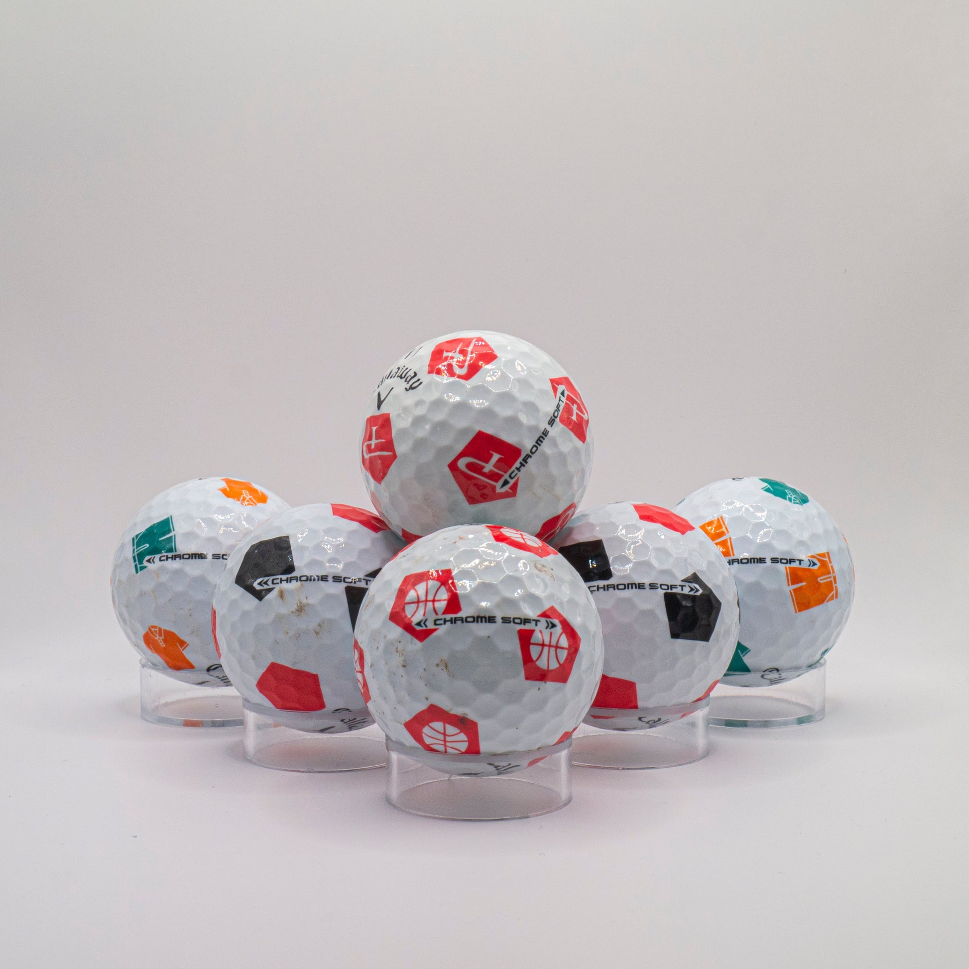 Callaway Chrome Soft Lot 4