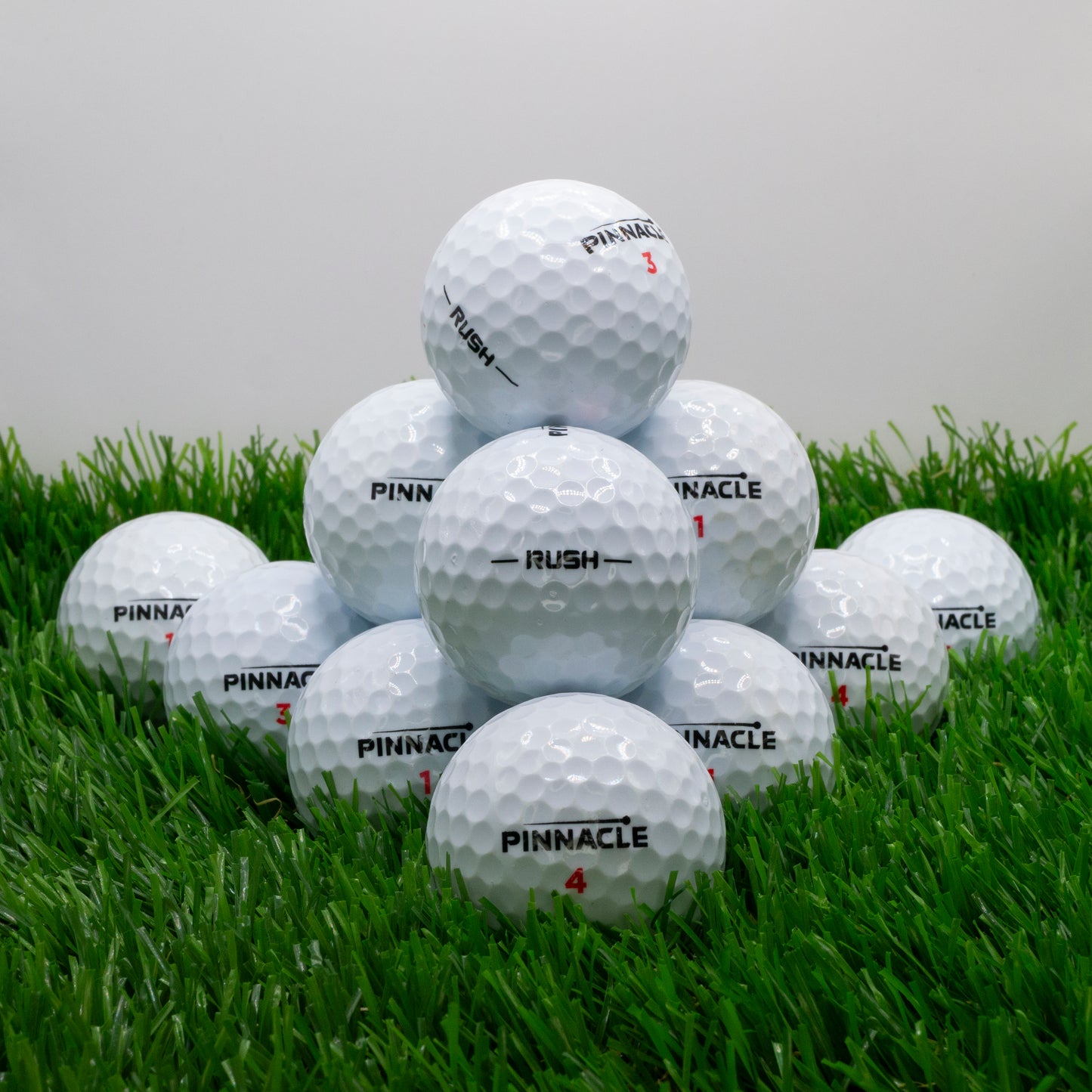 Pinnacle Rush Used Golf Balls | A Grade | All Variants