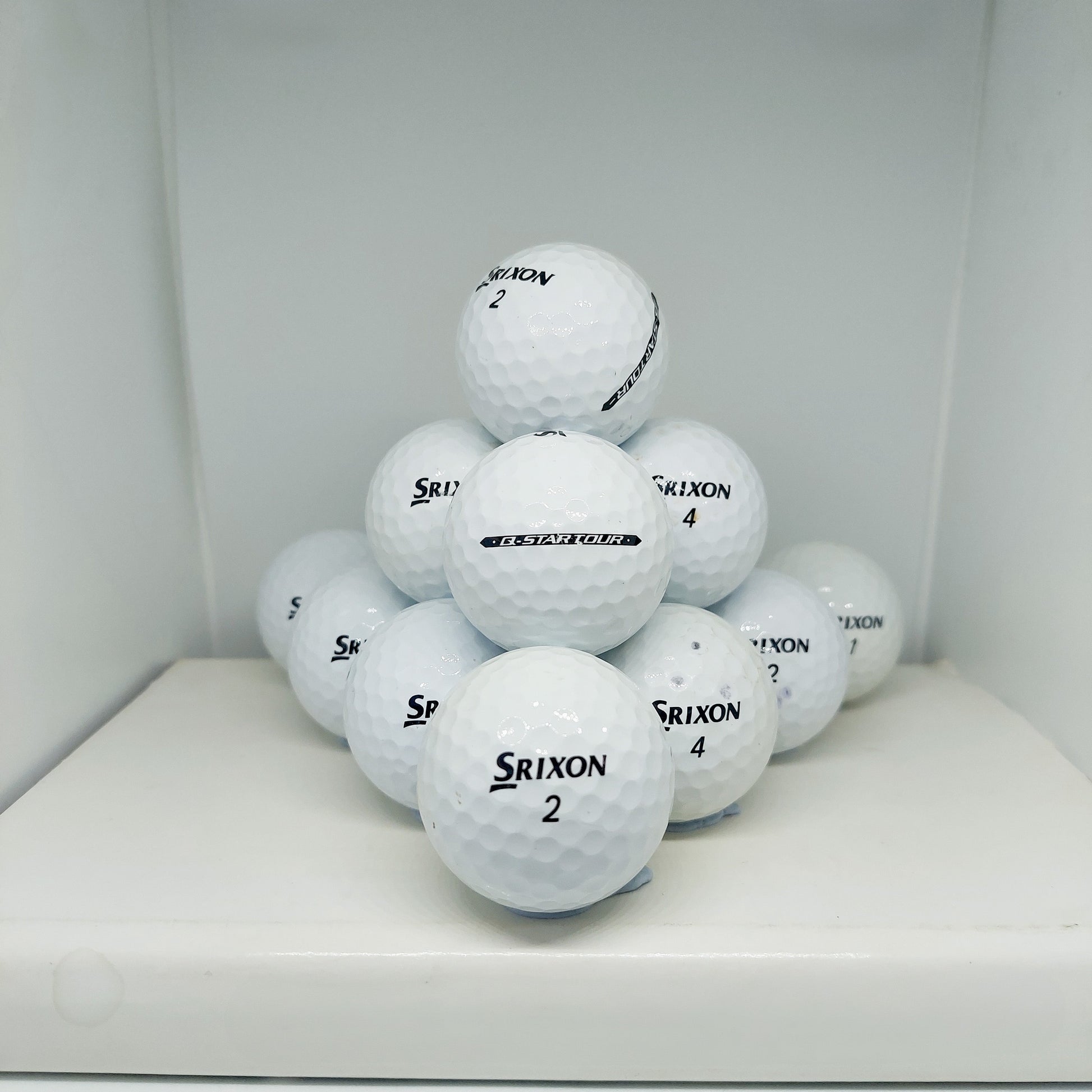 Srixon Q-Star Tour White 12 A Grade Balls Grade
