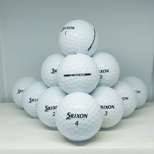 Srixon Q-Star White 12 A Grade Balls Grade