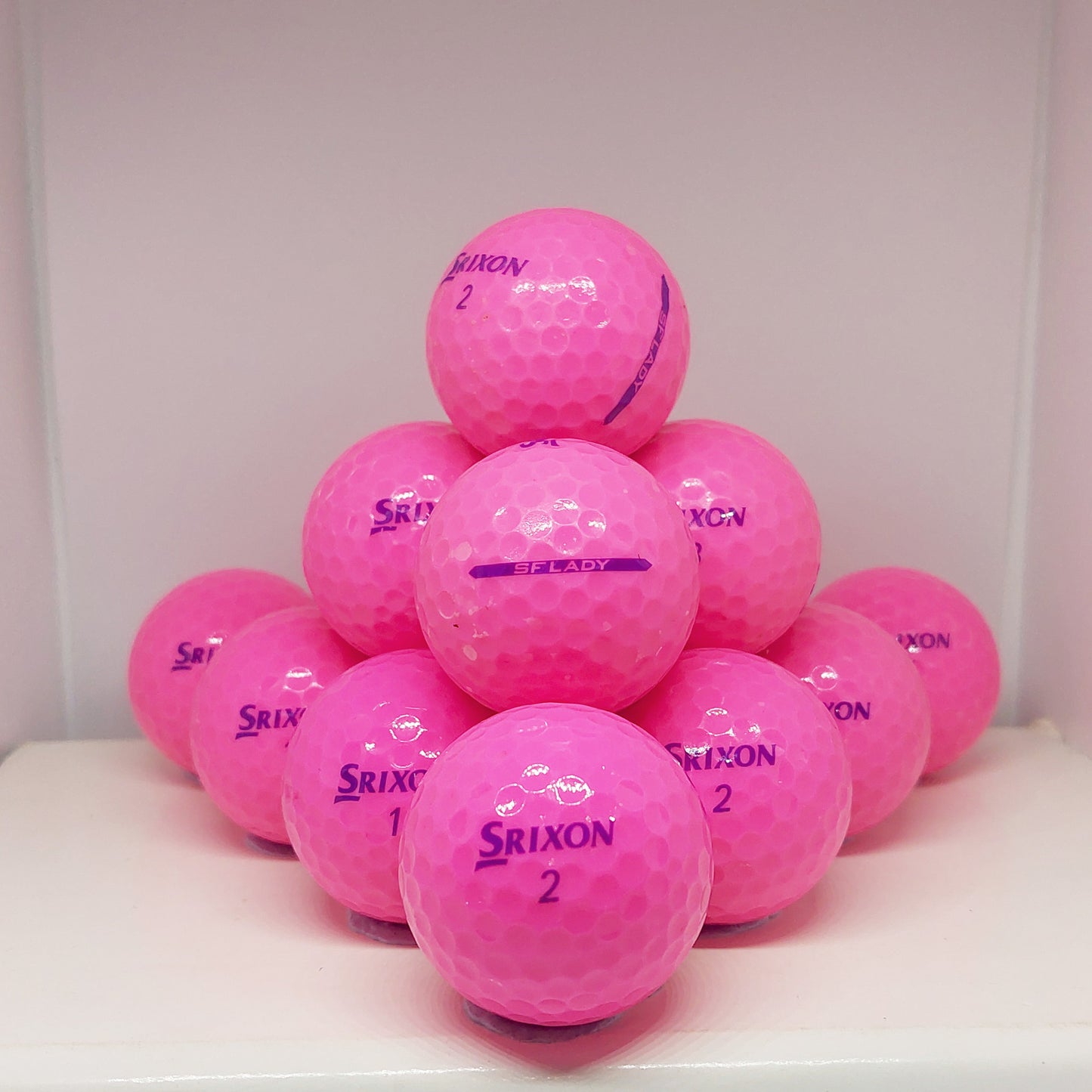 Srixon SF Lady Pink 12 A Grade Balls Grade