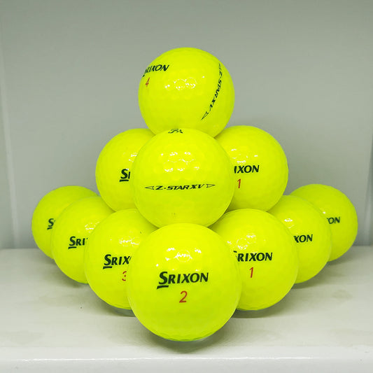 Srixon Z-Star XV Fluro 12 A Grade Balls Grade