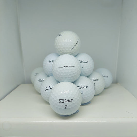 Titleist AVX White 12 A Grade Balls Grade