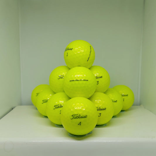 Titleist PV1 Fluro 12 A Grade Balls Grade