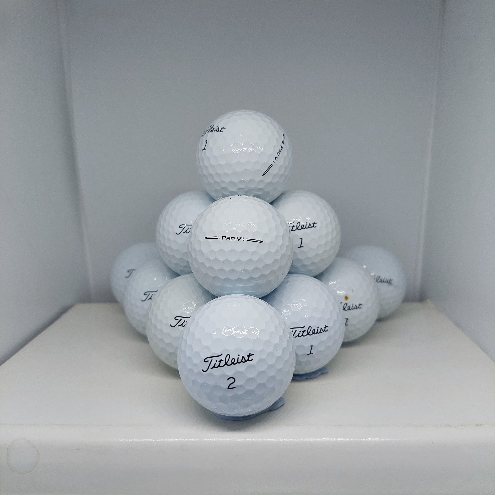 Titleist PV1 White 12 A Grade Balls Grade