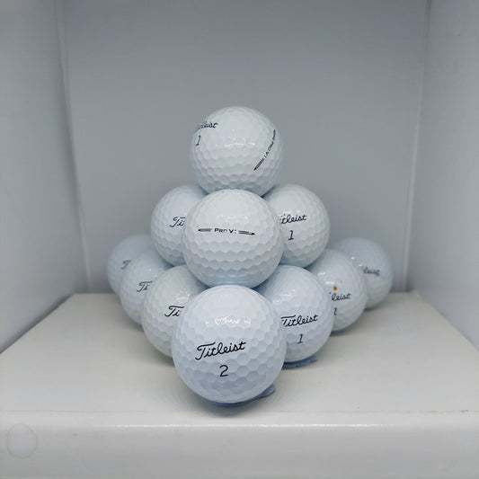 Titleist PV1 White 12 A Grade Balls Grade