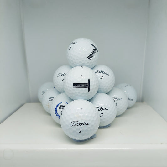 Titleist Tour Soft White 12 A Grade Balls Grade