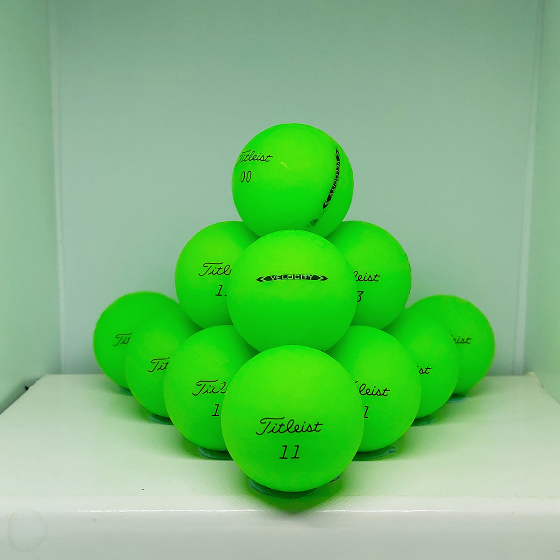 Titleist Velocity Green Matte 12 A Grade Balls Grade