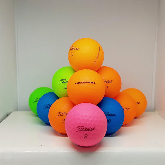 Titleist Velocity Various Matte 12 B/Practice Grade Balls Grade