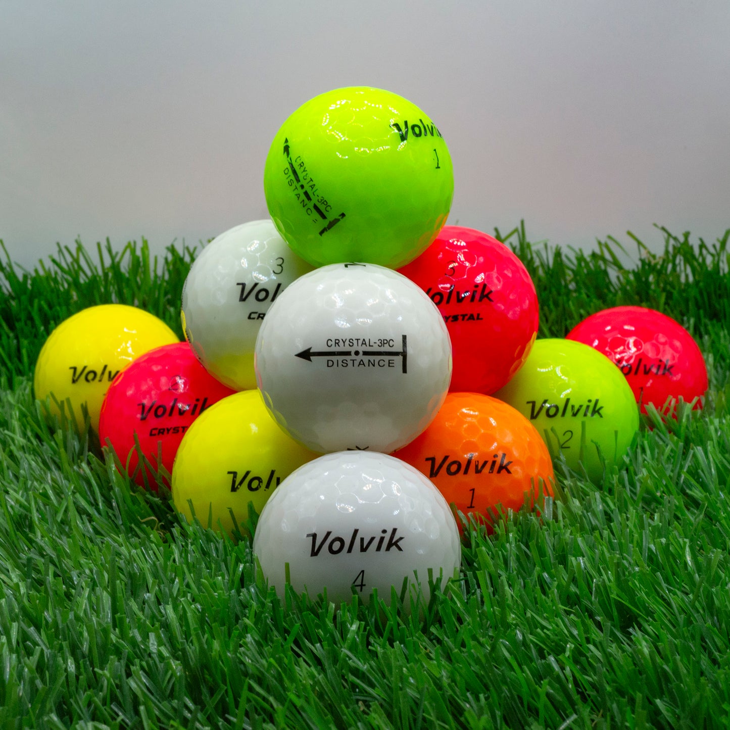Volvik Crystal Used Golf Balls | A Grade