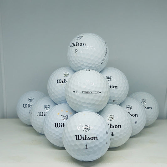 Wilson Triad White 12 A Grade Balls Grade