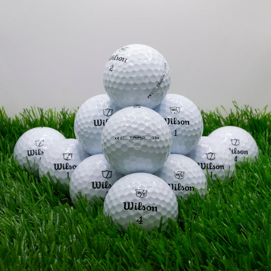 Wilson Triad Used Golf Balls | A & B Grades | All Variants